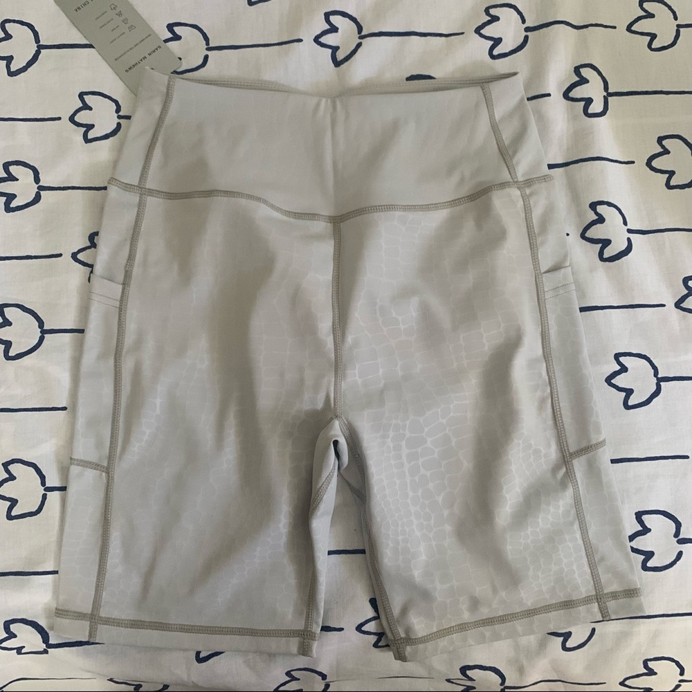 Snake Print Bike Short